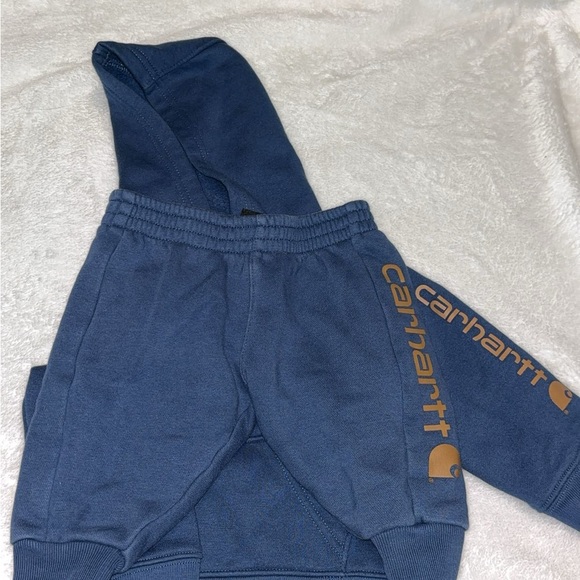 Carhartt Blue Matching Sweatshirt Set - Picture 2 of 3